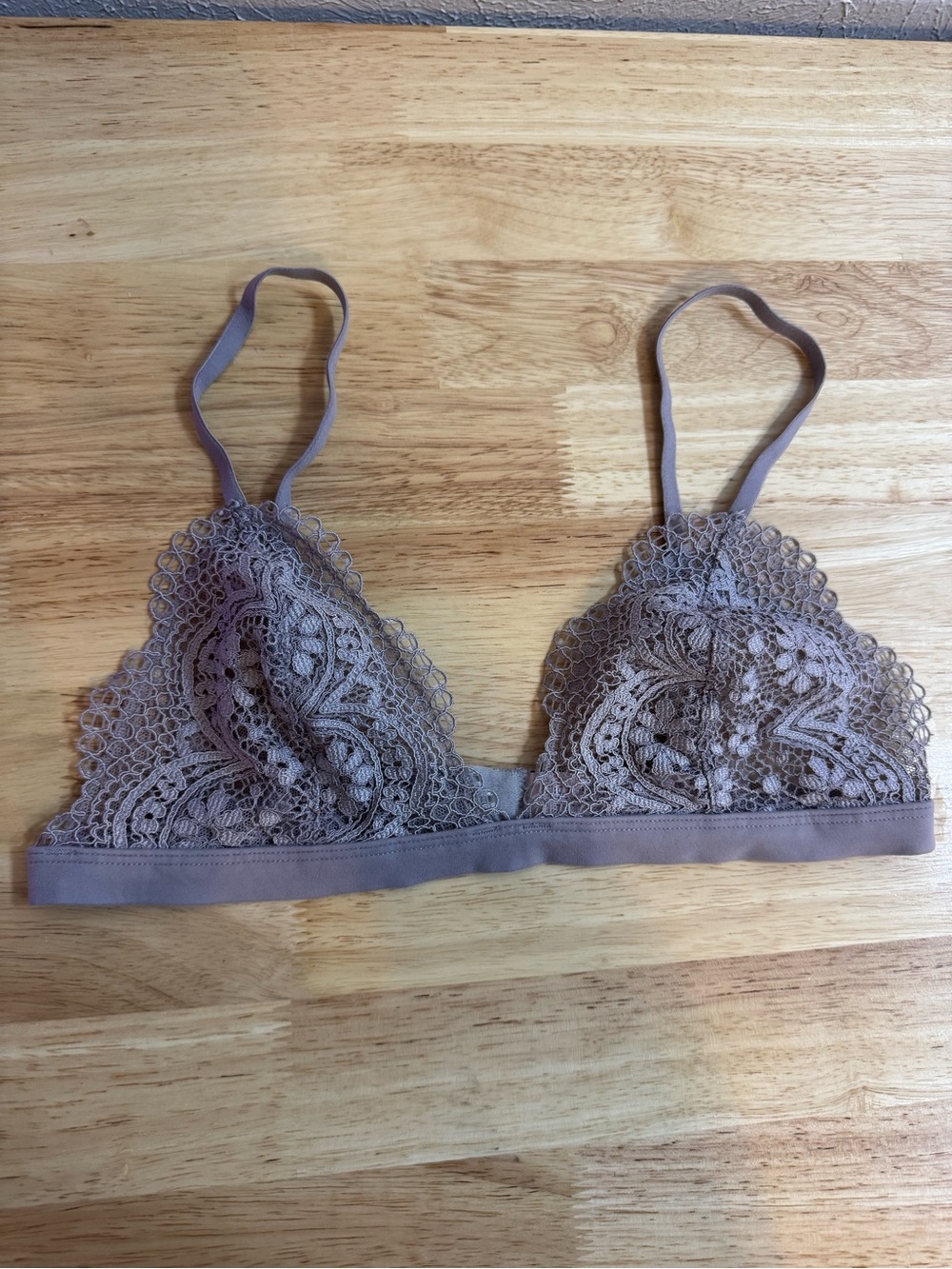 Victorias Secret Lace Sheer Triangle Bralette